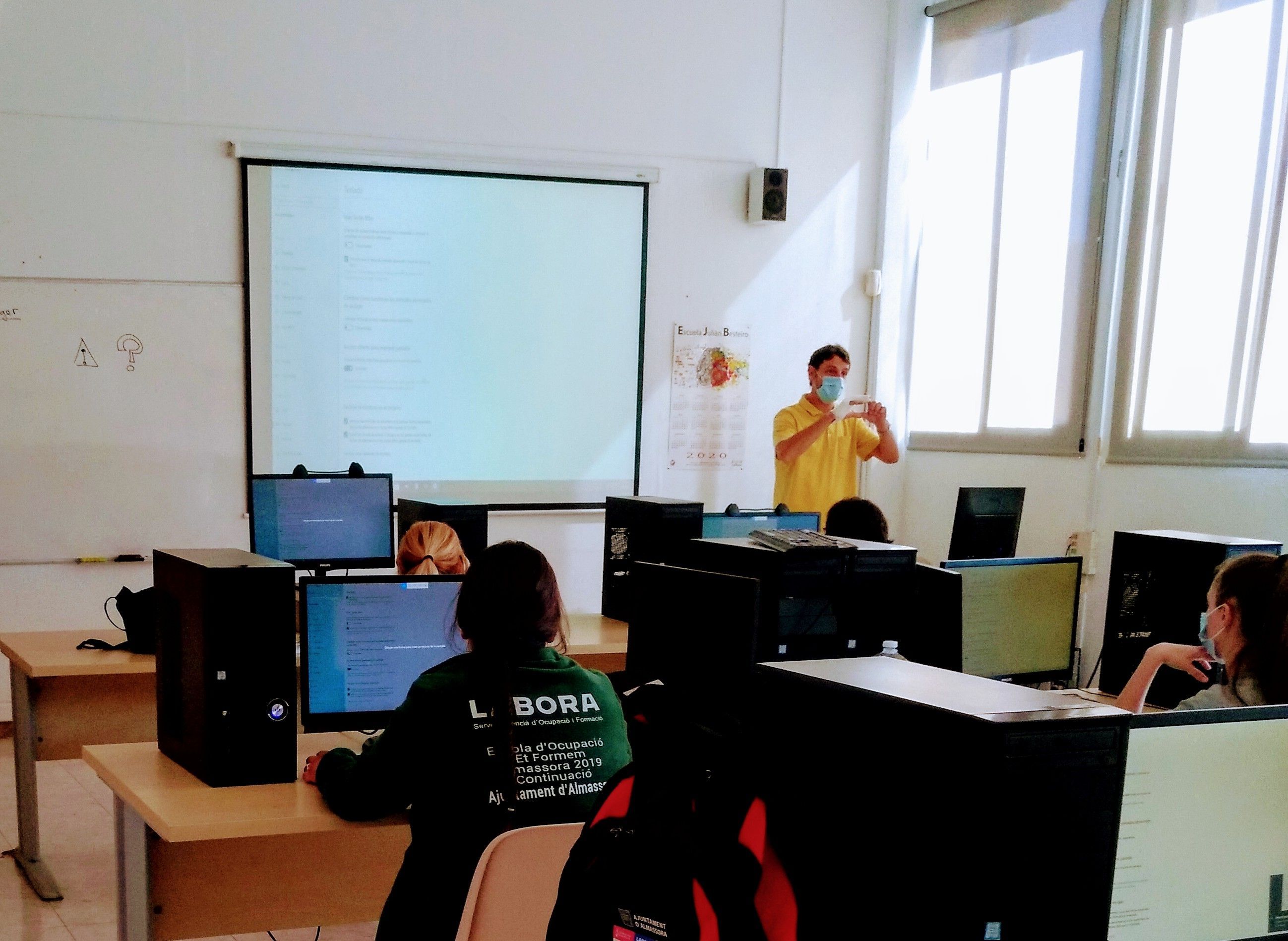 Alfabetització informàtica com a complement a la formació del Certificat de professionalitat de Jardineria. 