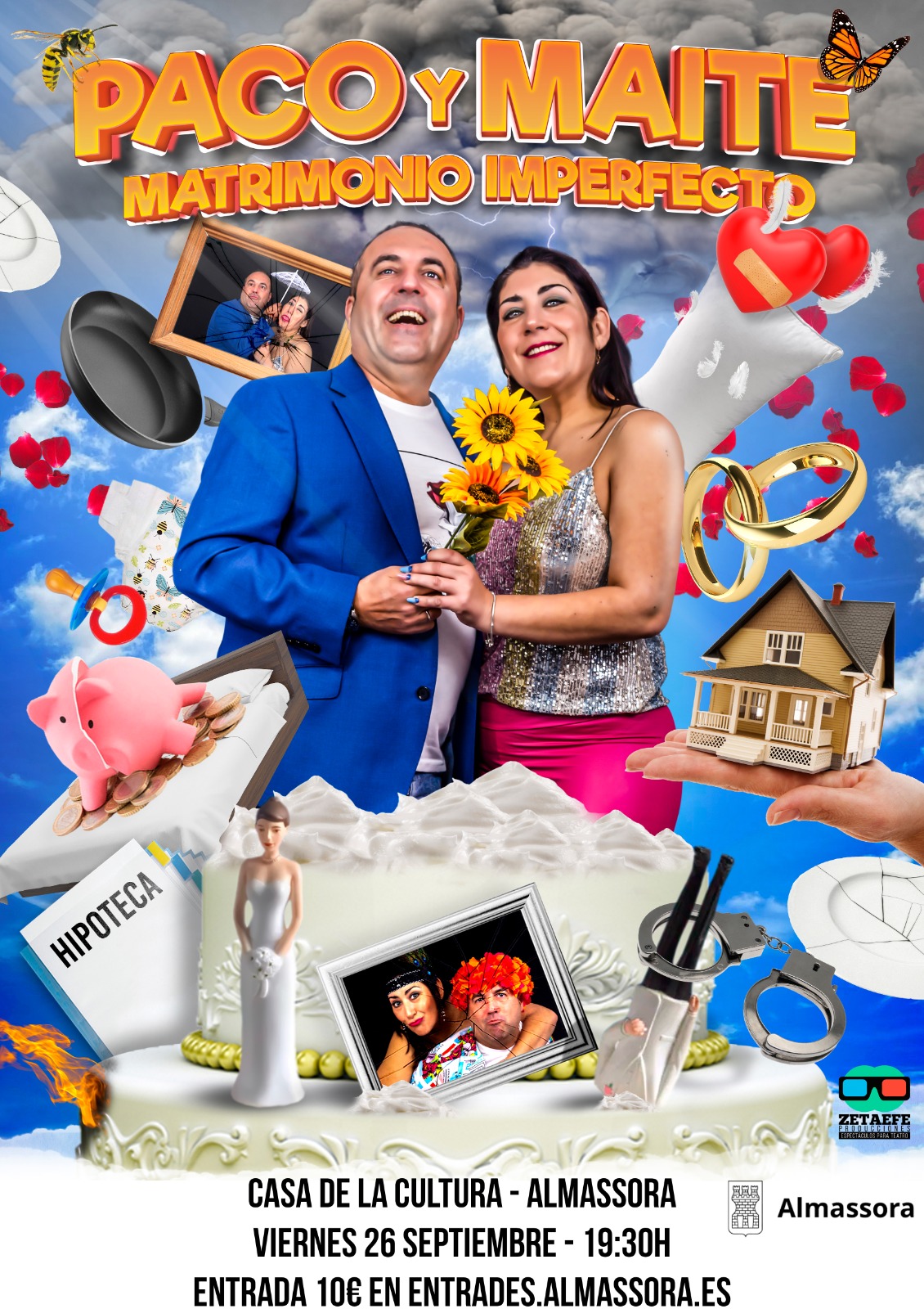 Cartell Paco y Maite