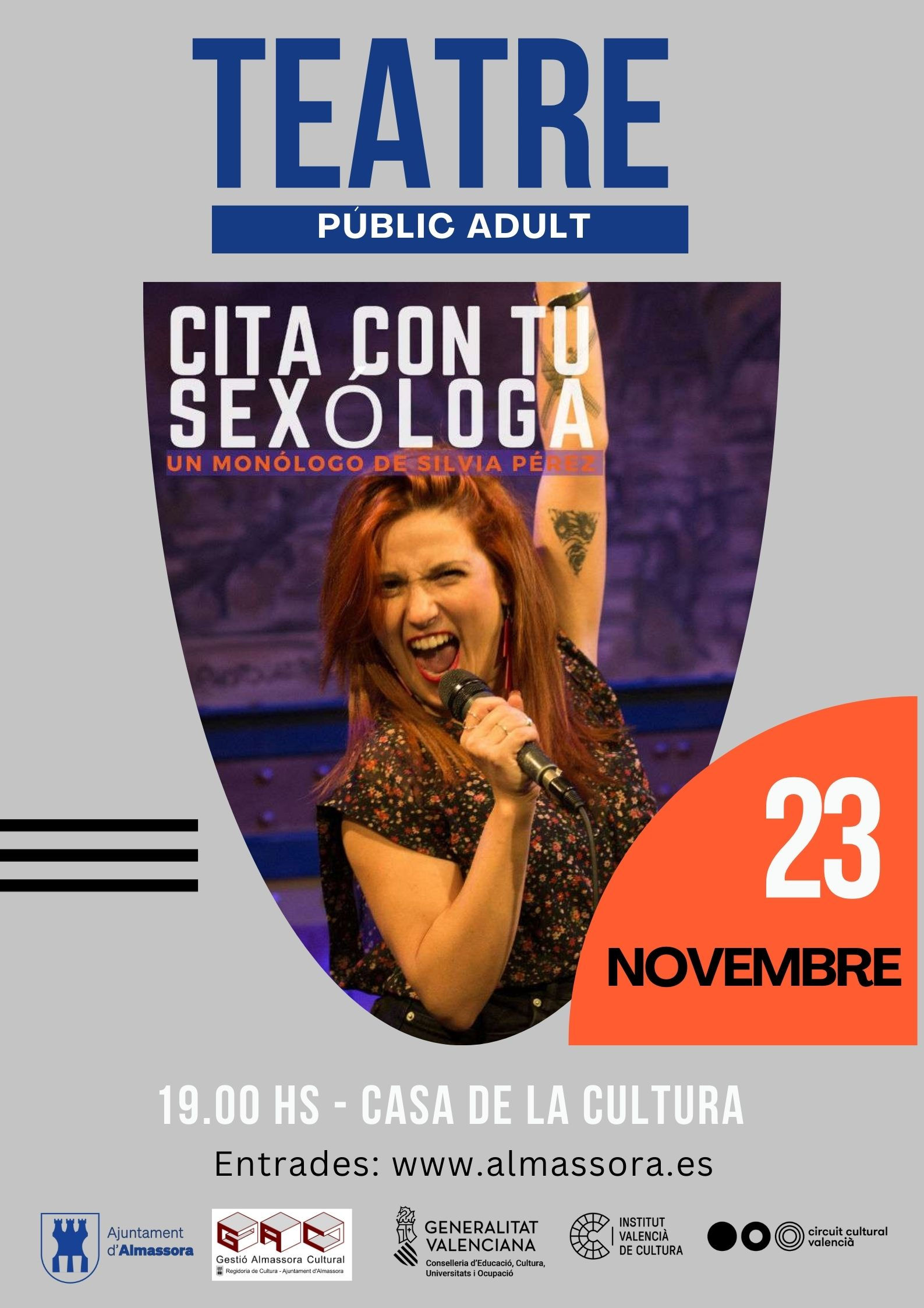 Teatre · Cita con tu sexóloga