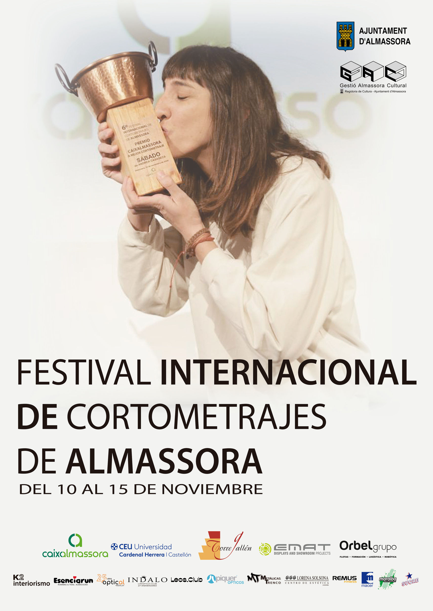 Cartell del Festival Internacional de Curtmetratges d'Almassora