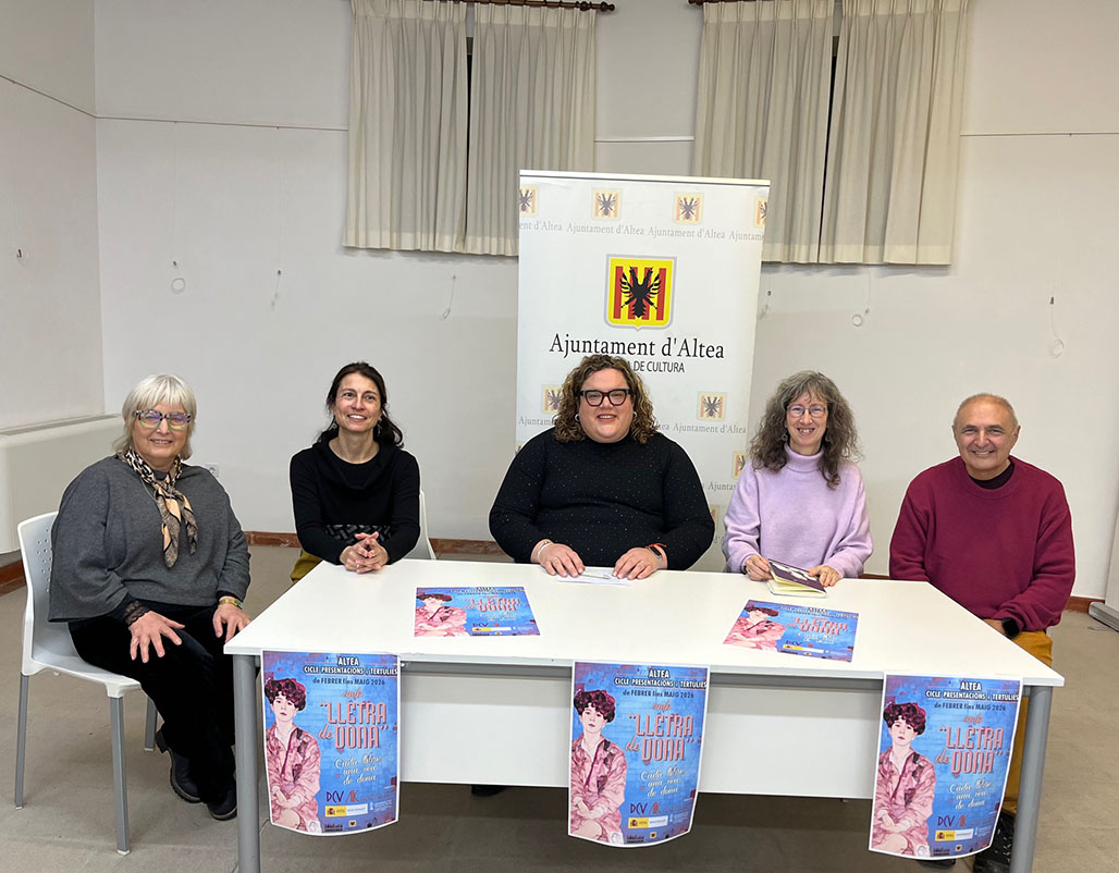 La Casa Gadea incrementa la seua programació cultural amb el cicle de literatura  ‘Amb lletra de dona’