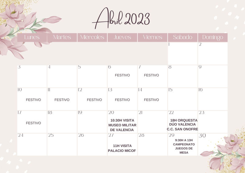 Planificador Mensual Abril Floral Elegante Rosado y Dorado.jpg