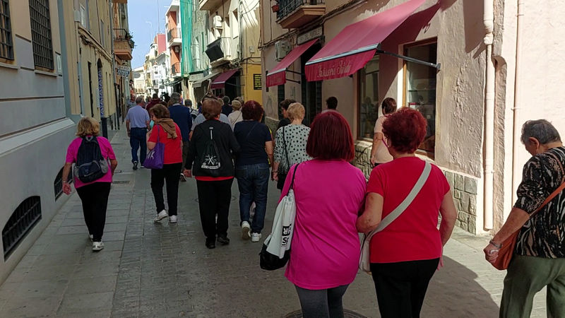 Marcha solidaria por el Alzhéimer de Quart de Poblet, en una imagen de archivo.jpg